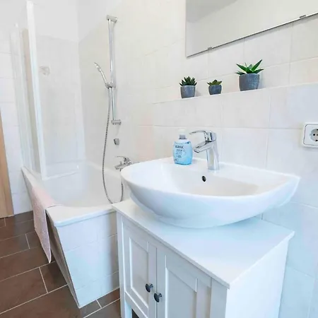 Lutherviertel-balkonapartment Mit 2 Schlafzimmern 开姆尼茨